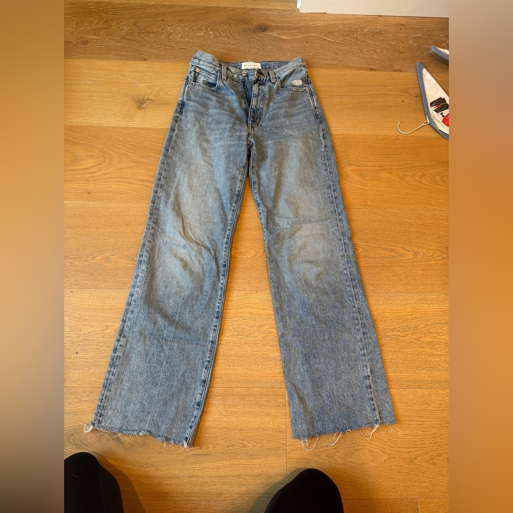 SLVRLAKE Light Blue Straight Leg Jeans